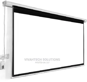 Electric Projector Screen 200 by 200
