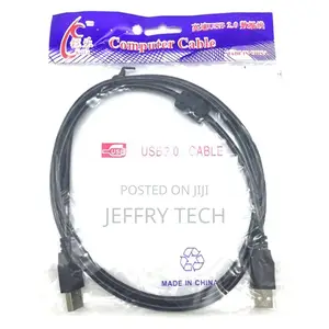 Data Cable Computer USB Male-To-Male USB Cable at Both Ends