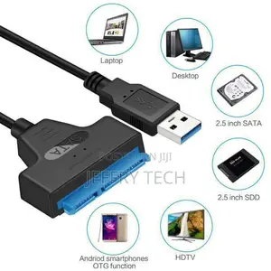 USB 3.0 to SATA III 22 Pin HDD SSD 2.5" Hard Drive Adapter C