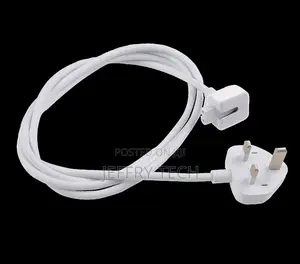 UK Power 3 Prong Adapter Extension Cable Leader for Macbook