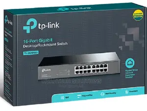 Tp-Link 16-Port Gigabit Desktop Rackmount Switch TL-SG1016D
