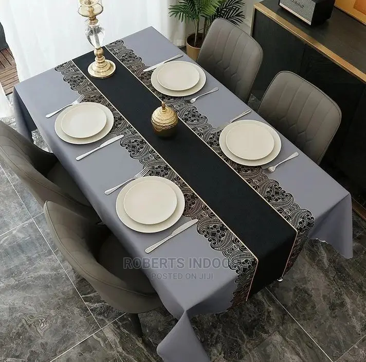 Grey Table Cloth