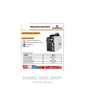 Thunder UK MMA Welding Machine