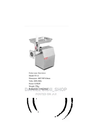 Meat Mincer 0.55kw 27kg