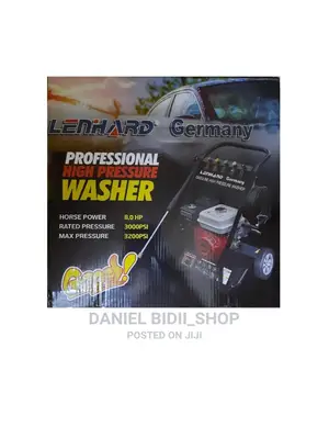 Lenhard Pressure Washer 8hp 3200psi