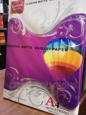 Premium Glossy Paper for All PRINTERS.