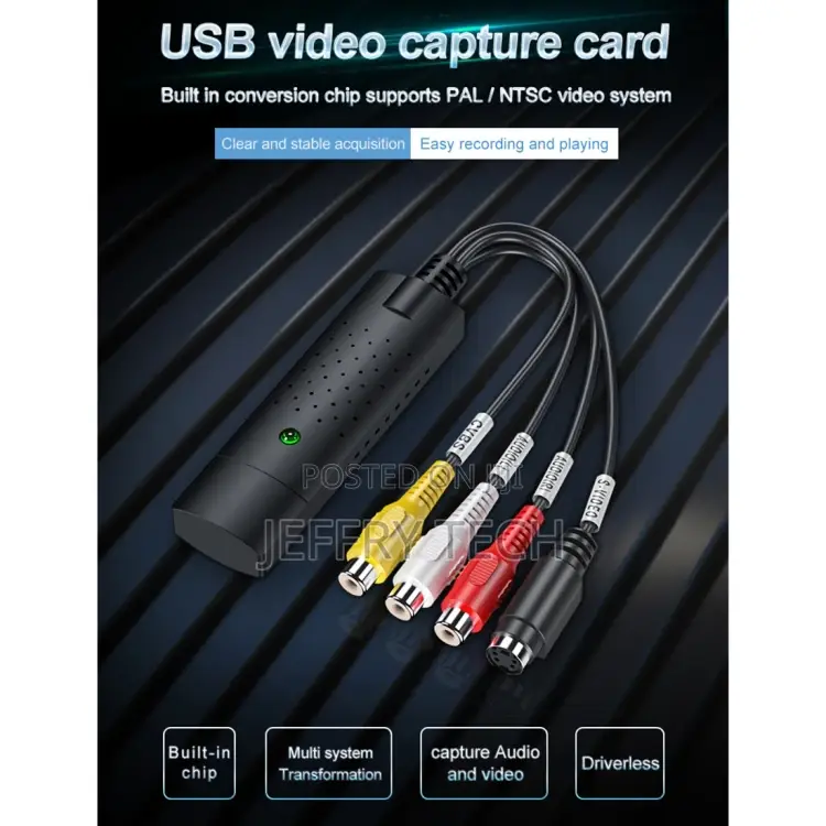 DVD Maker MA2106 DC60 USB 2.0 Video Capture Edit (Easy CAP)