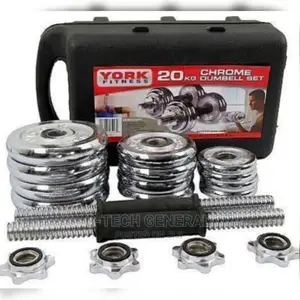 20kgs Chrome Dumbbells With a Case
