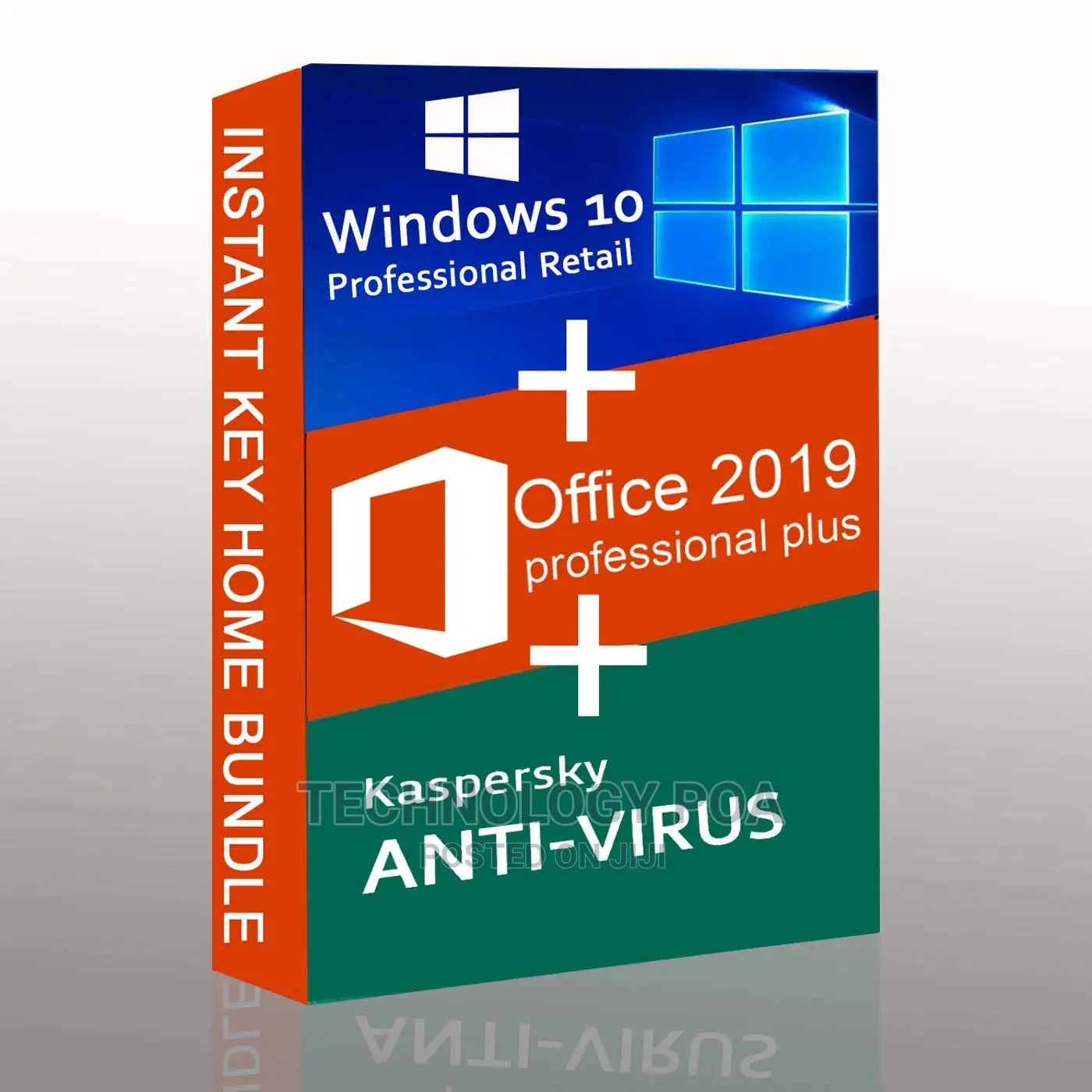 Windows 10 Pro + Office 2019 Pro Plus + Kaspersky Antivirus