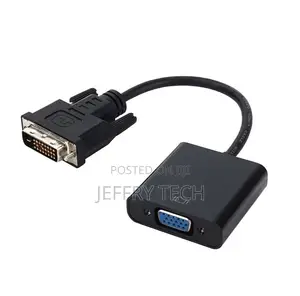 High Quality 20cm Dvi Male to Vga Female Converter Dvi to Vg