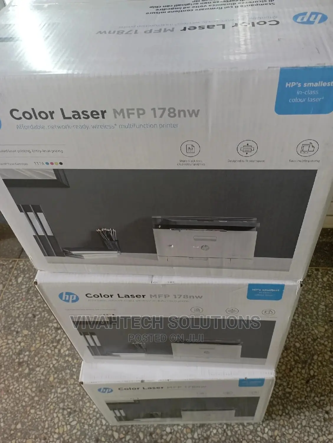 HP Color Laser MFP 178NW Printer