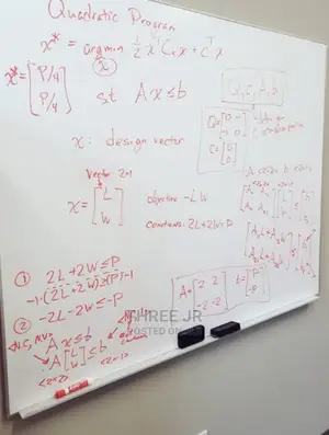 Whiteboards, Whiteboards Available