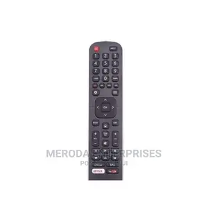 Hisense Smart TV Remote Control Replace for Hisense- Black