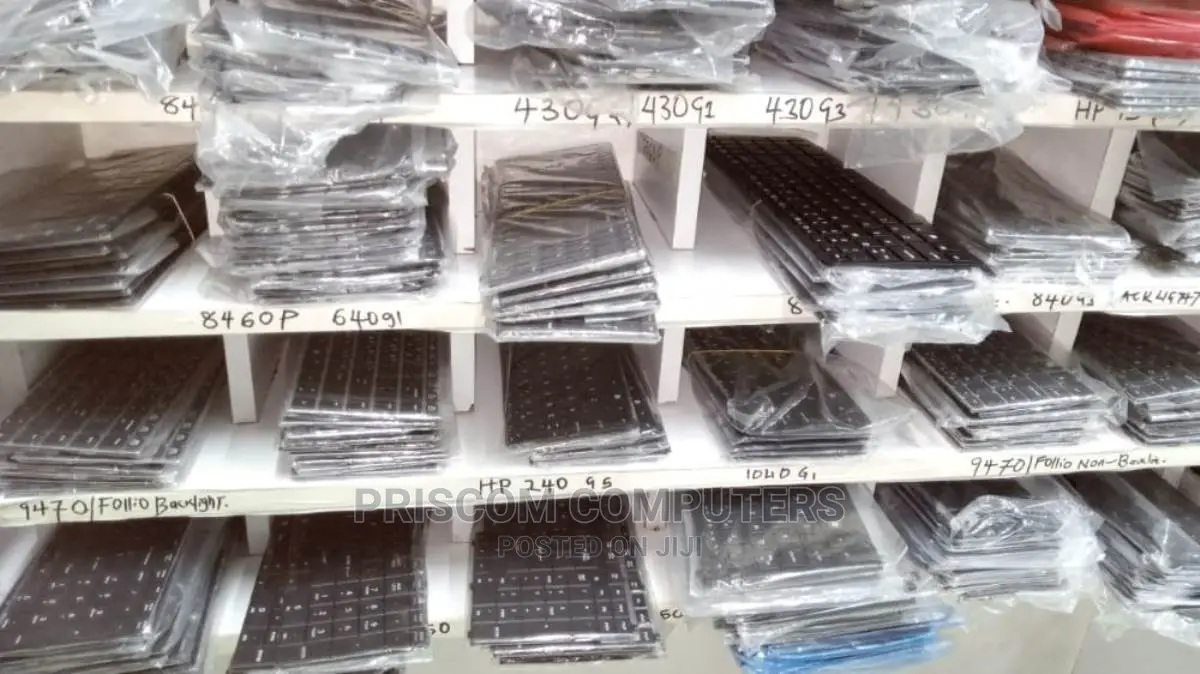 Dell, HP, Toshiba Replacement Laptops Keyboards