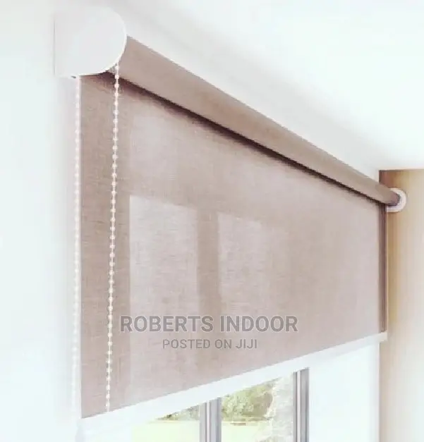 Beige Roller Shades