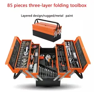 CRV Materials 85pcs Socket Wrench Toolbox