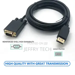 Display Port Computer Connector Displayport to VGA DP to VGA