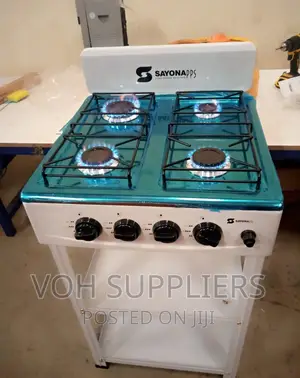 Sayona Gas Cooker With 4set Bunners