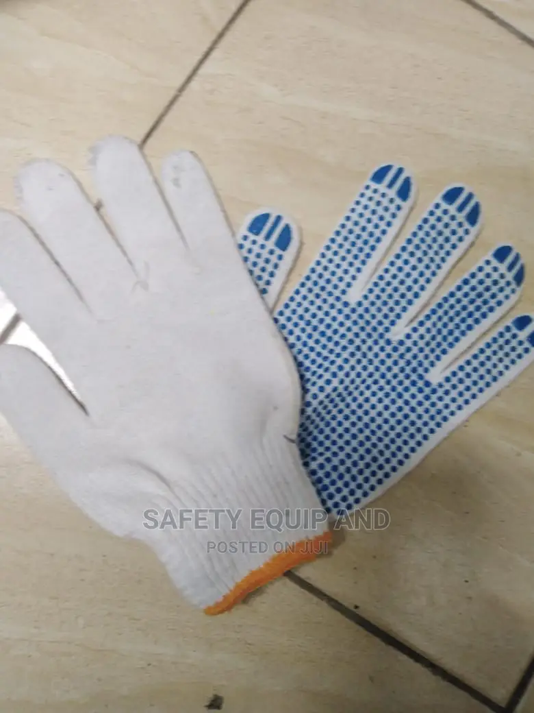 Dotted Poly Gloves