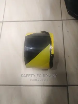 Road Safety Black and Yellow Material