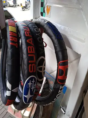 Branded Steering Wheel Cover