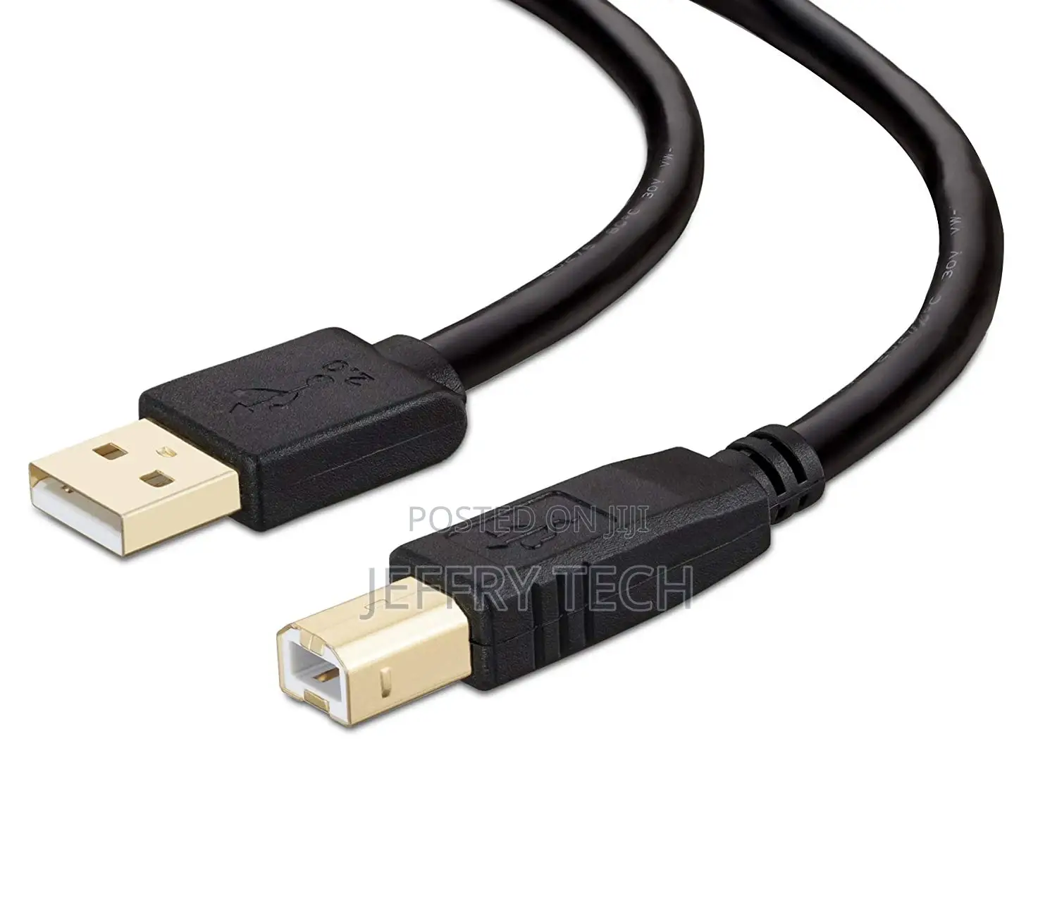 USB Data Sync Printer Cable Lead 10m BLACK USB 2.0