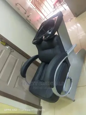 Local Black Silver Shampoo Sink