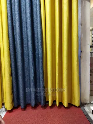 Elegant Mustard Grey and Yellow Curtains