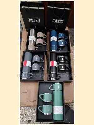Non Breakable Flask Set 2cups