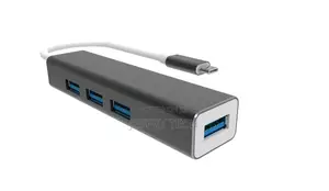 Aluminum Shell USB-C to 4-Port USB 3.0 Hub