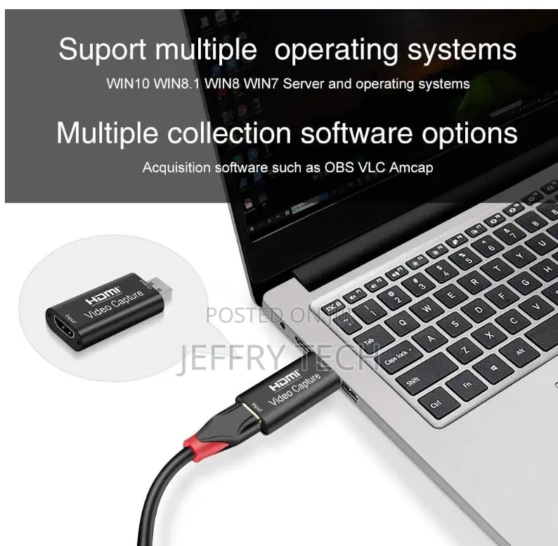 Portable Mini 1080P 4K HD Aluminum Shell Audio Video Hdmi Ca