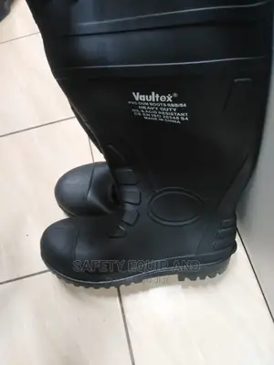 Heavy Duty Black Vaultex Gumboots