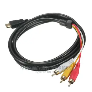 Generic HDMI to 3 RCA Audio Video Cable Adapter