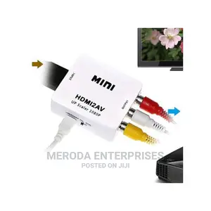 Generic Hdmi to Rca Av/Cvsb L/R Adapter Video Converter