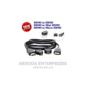 Generic 3 in 1 HDMI to Mini/Micro HDMI Cable