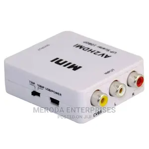 RCA to HDMI 1080P Mini RCA Composite Converter
