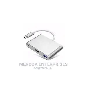 Type C USB 3.1 to Usb-C 4K HDMI Usb3.0 Adapter