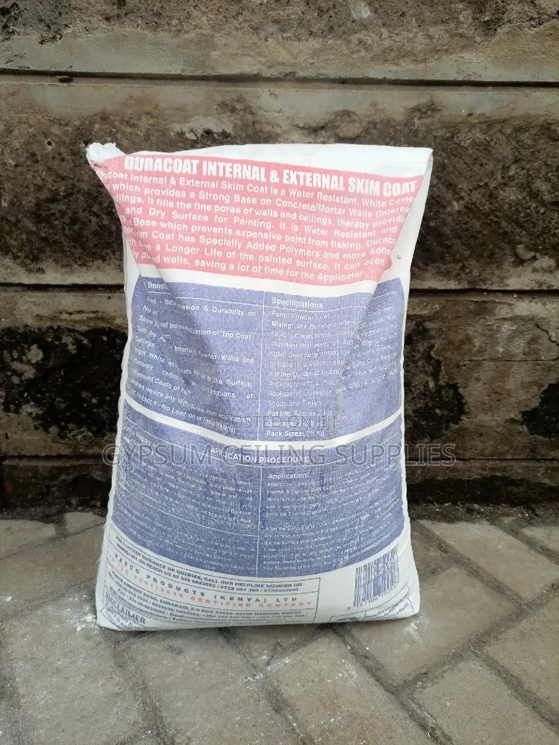 Duracoat Skim Coat Internal and External Plaster