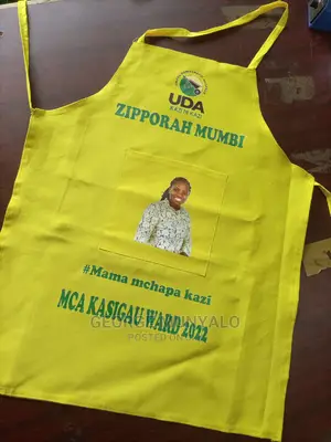 Yellow Campaign Aprons