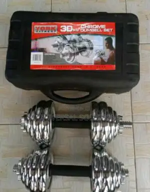 30kg Chrome Dumbells