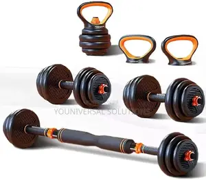 50kg 6in1 Dumbells With Kettle Bells