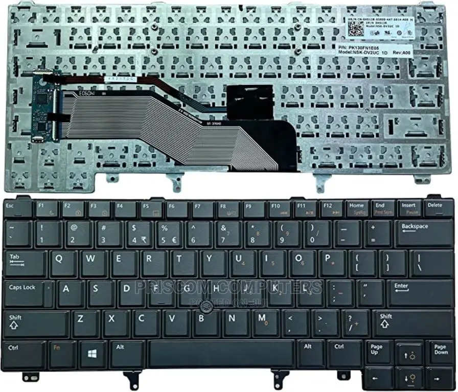 Laptop Keyboard for Dell Latitude E6320 E6320 E6420 E6430