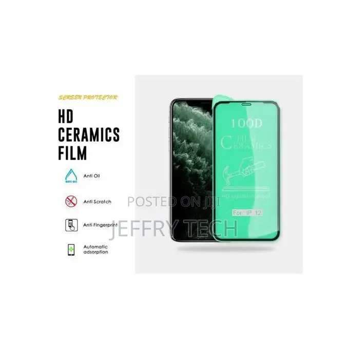iPhone 12 Mini Anti Broken Ceramic Glass HD Screen Protector
