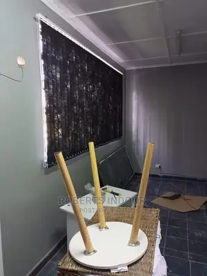 Black Vertical Office Blinds