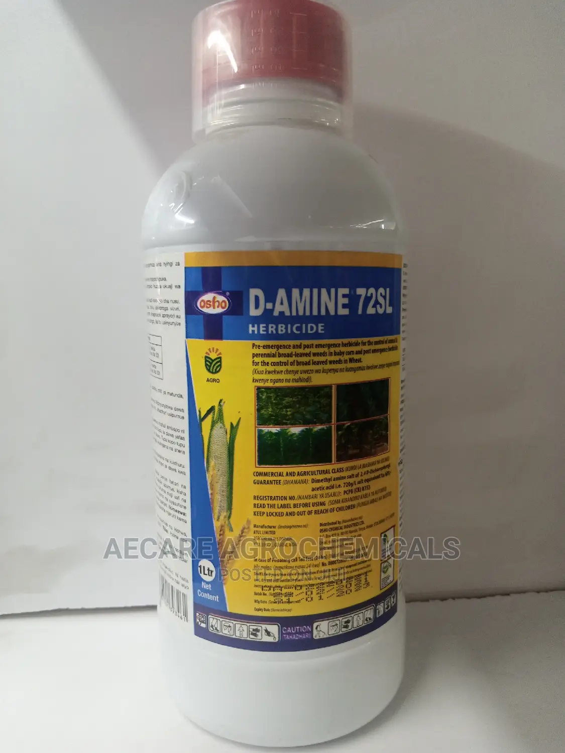 D- Amine 72sl Selective Herbicide 1 Litre