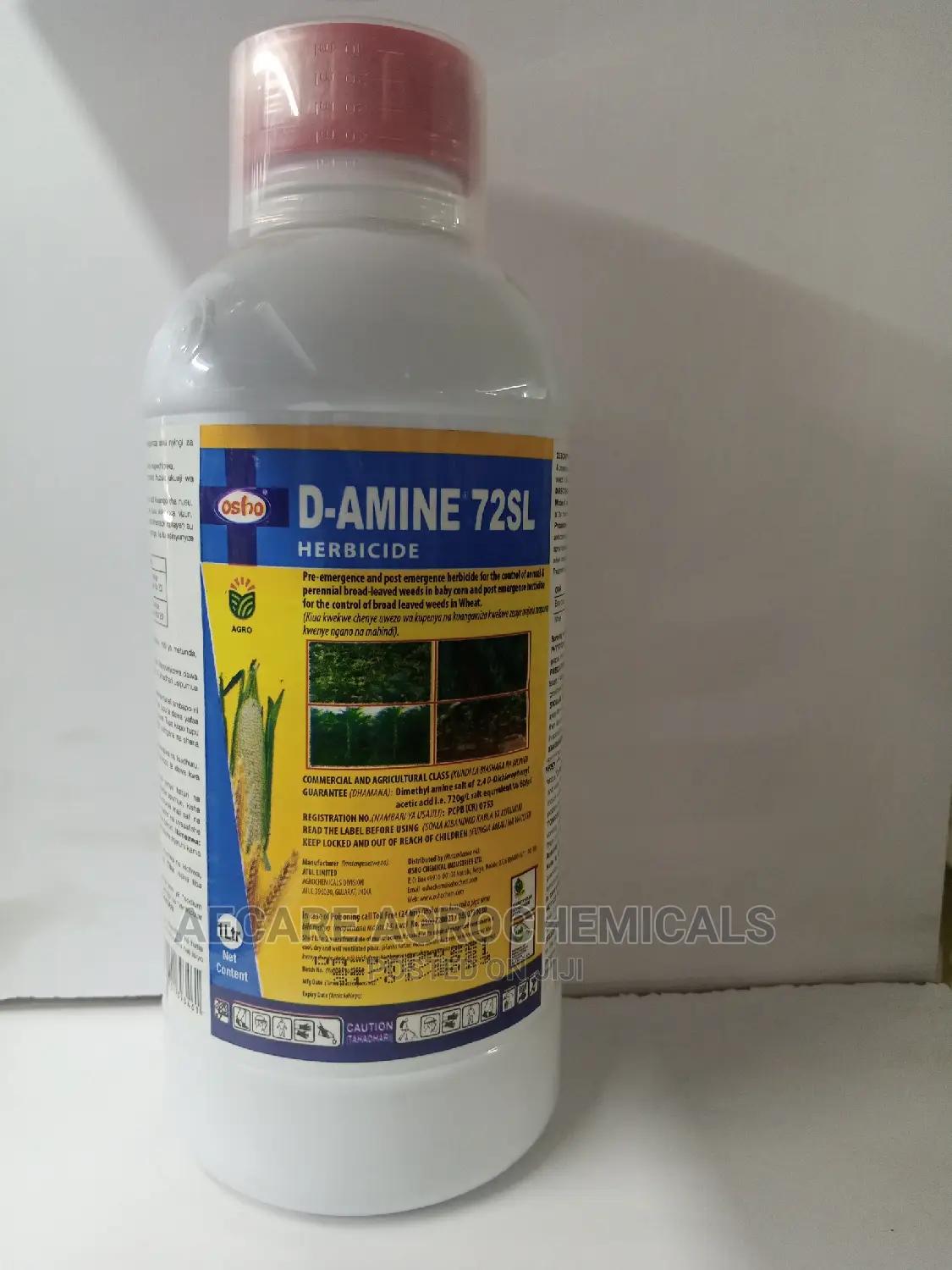 D- Amine 72sl Selective Herbicide 1 Litre
