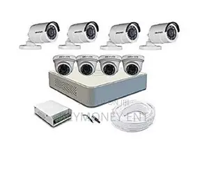 Hikvision 8 CCTV Cameras Full Kit ( With 8-Ch DVR 1 TB Har