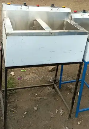 Commercial Juakali Double Deep Fryer.