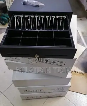 Cash Register Key-Lock Automatic POS Cash Drawer