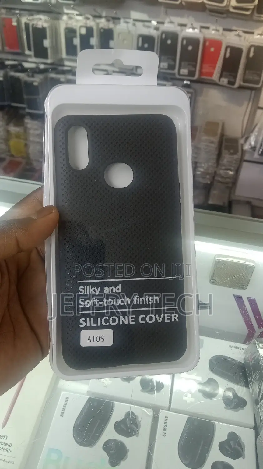 Samsung A10s Dotted Silicon Cover